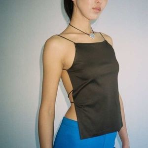 MNZ  Brown Thea Top Sz 6 :)